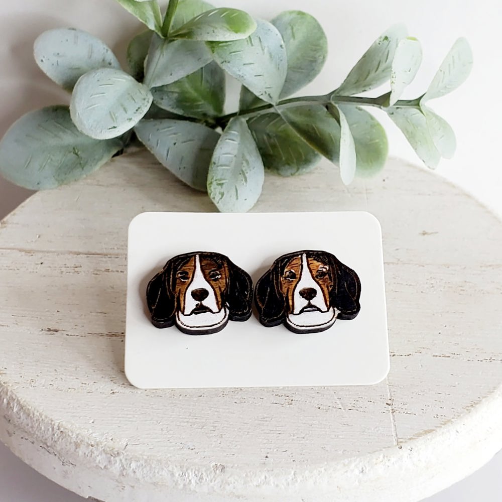 Beagle Wood Studs