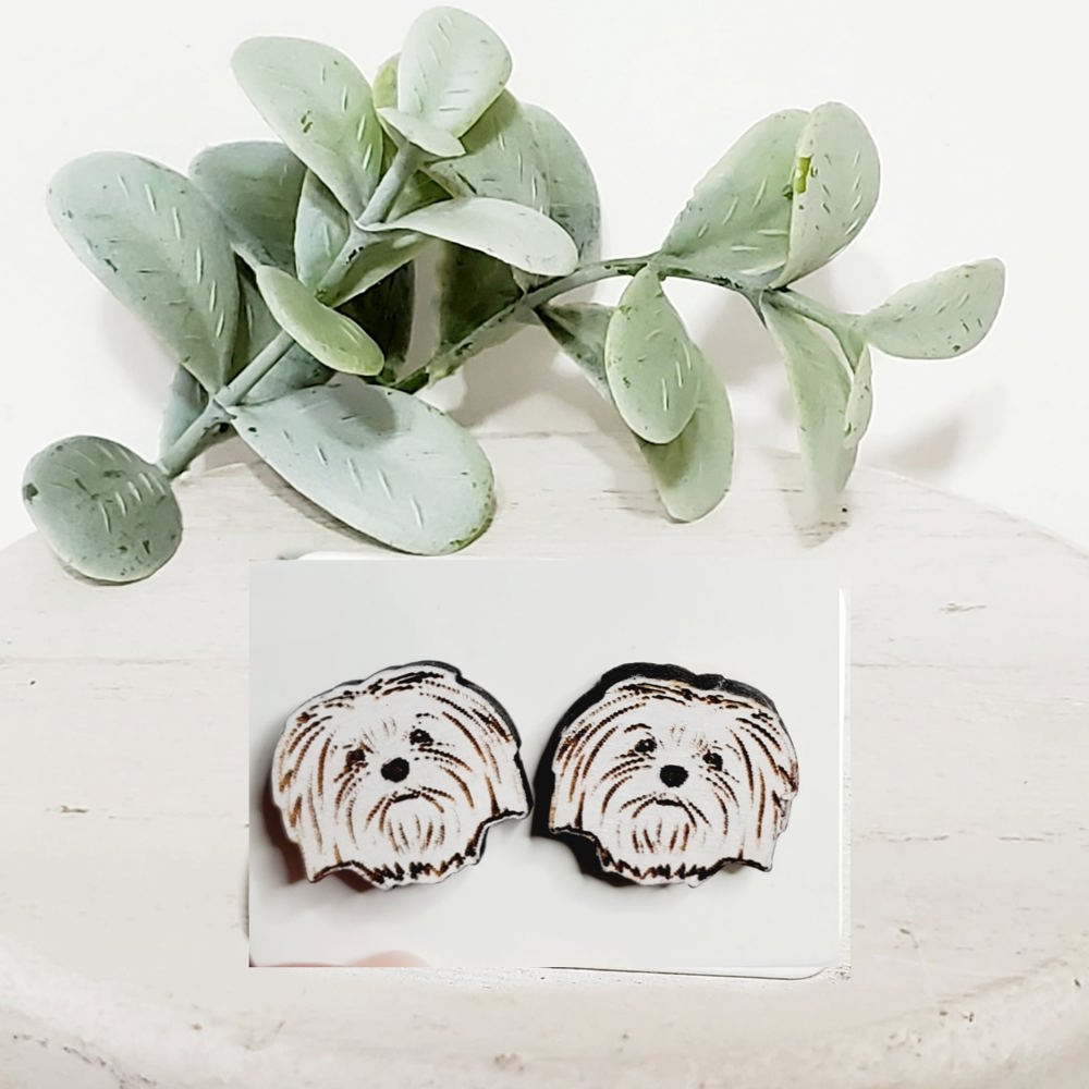 Maltese Wood Studs