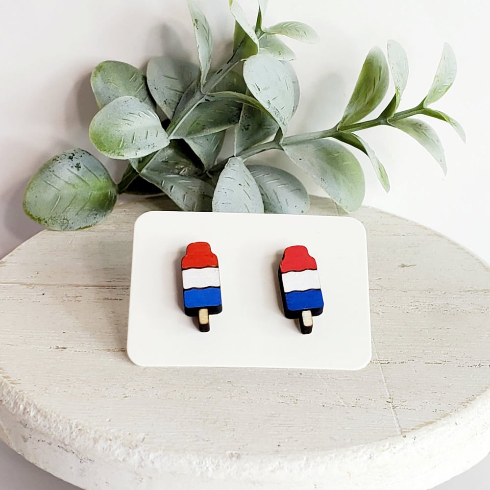 Popsicle Wood Studs