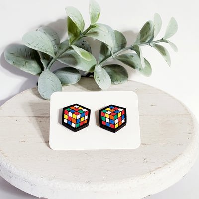 Rubik Cube wood studs