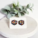  Rubik Cube wood studs