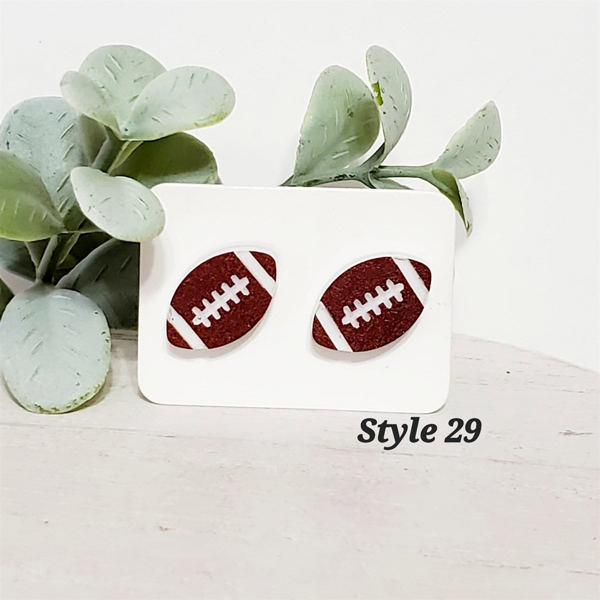 Acrylic Football Studs