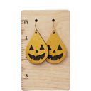  Jack-o-lantern Metallic Earrings