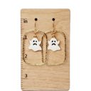  Ghostie Metal Earrings