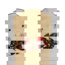  Everyday Round Poinsettia Earrings