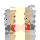  Everyday Round Red Earrings