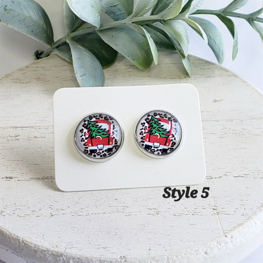 Classic Christmas Studs | Style 22