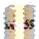  Everyday Round Santa Earrings