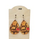  Teach Lead Inspire Earrings