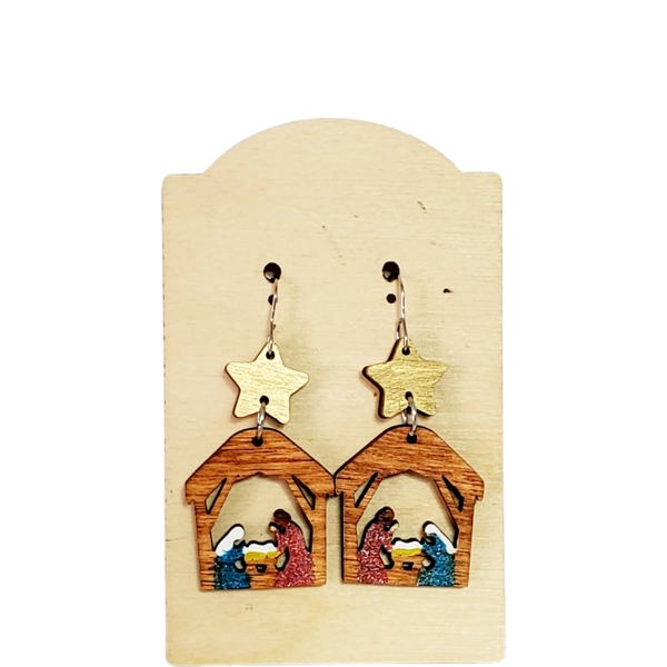 Away in a Manger Earrings