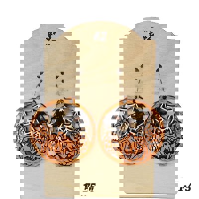 Jack-o-lantern Pumpkin Earrings