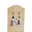  Leopard Trees Teardrop Earrings