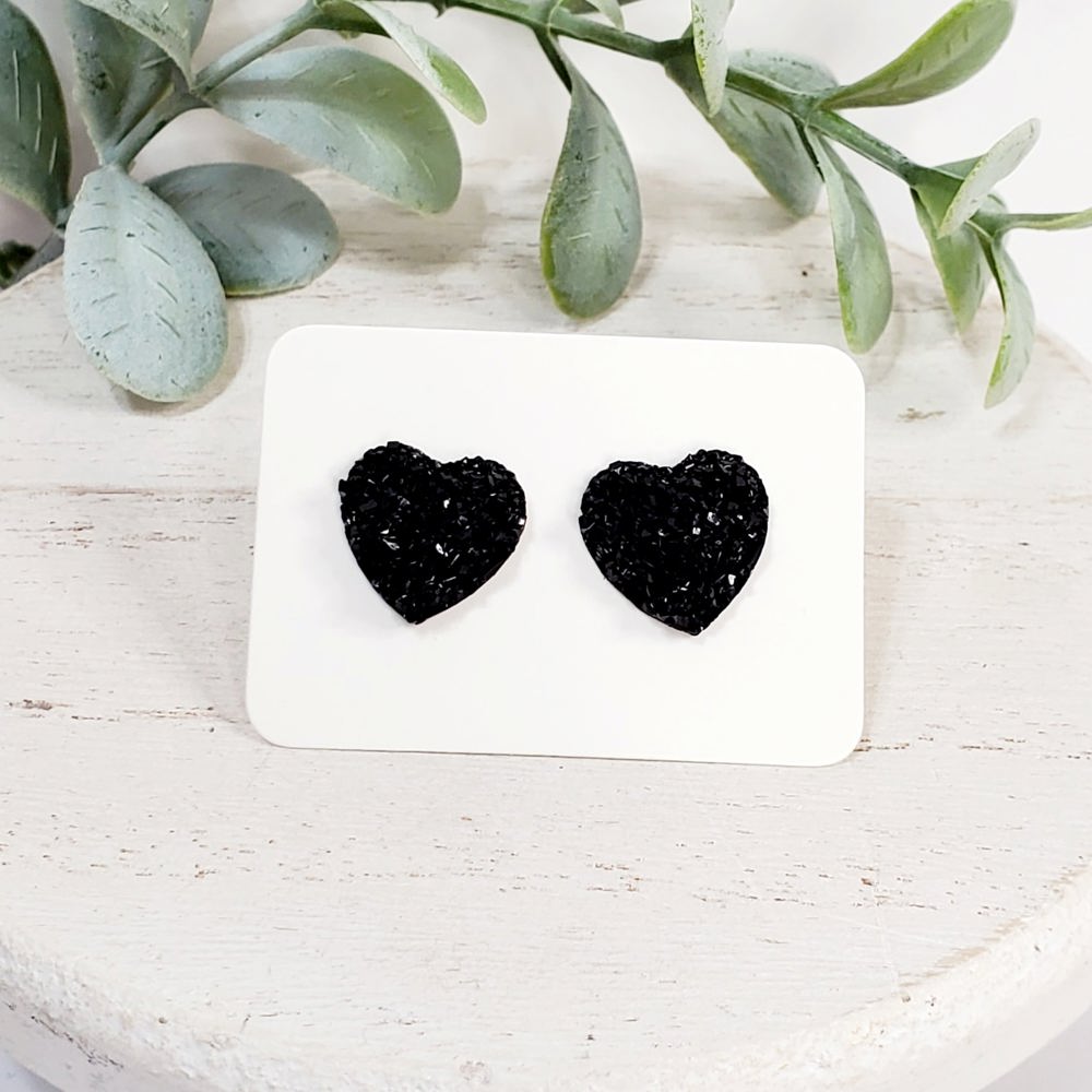 Heart Studs | Style 17