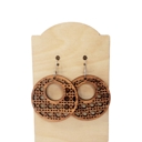  Rattan Wood Earrings