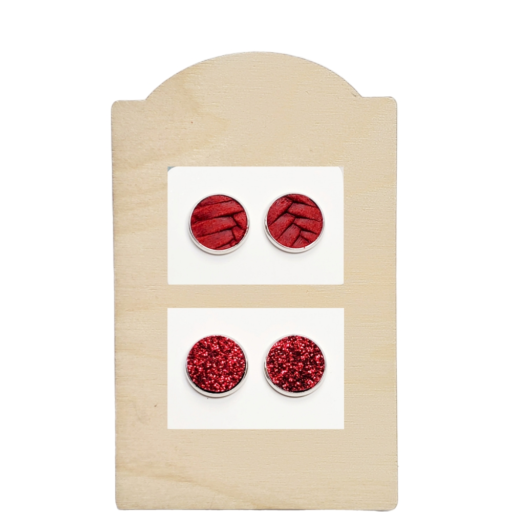 Premium Leather Studs | 2-Pack