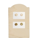  8MM Gold Studs | 2-Pack