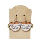  Hand Painted Coffee Mug Earrings