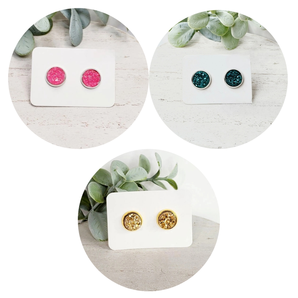 8MM Studs | 3-Pack