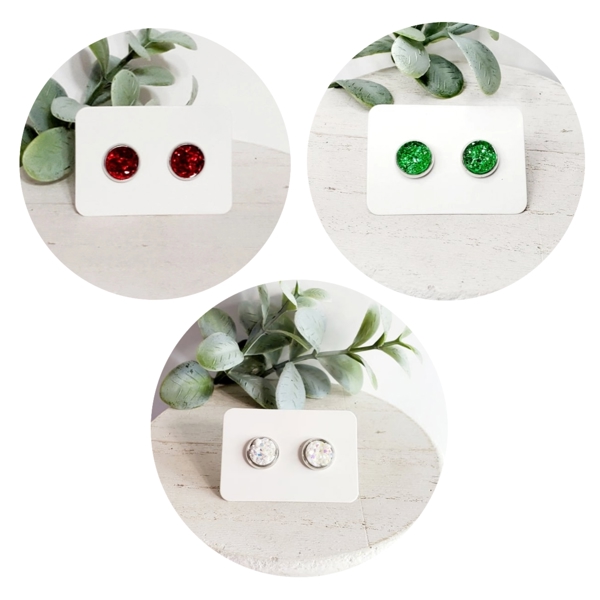 8MM Studs | 3-Pack