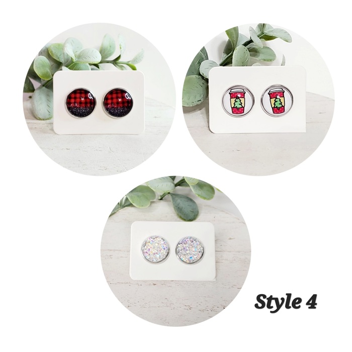 Christmas Studs | 3-Packs