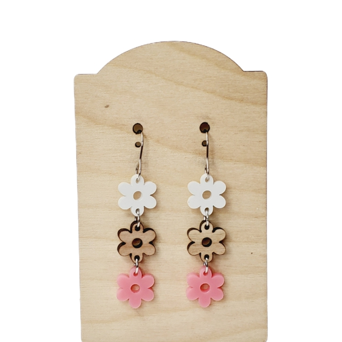 Flower Stack Earrings