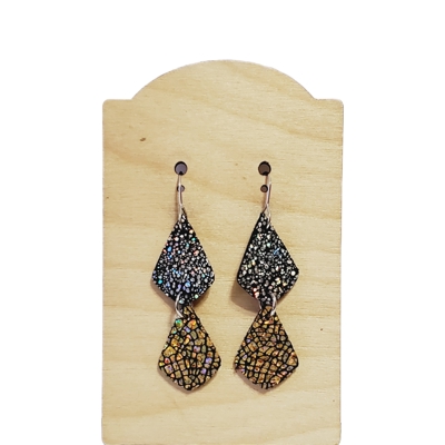 Sparkle Stacked Earrings