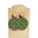  Pistachio Boho Drop Earrings