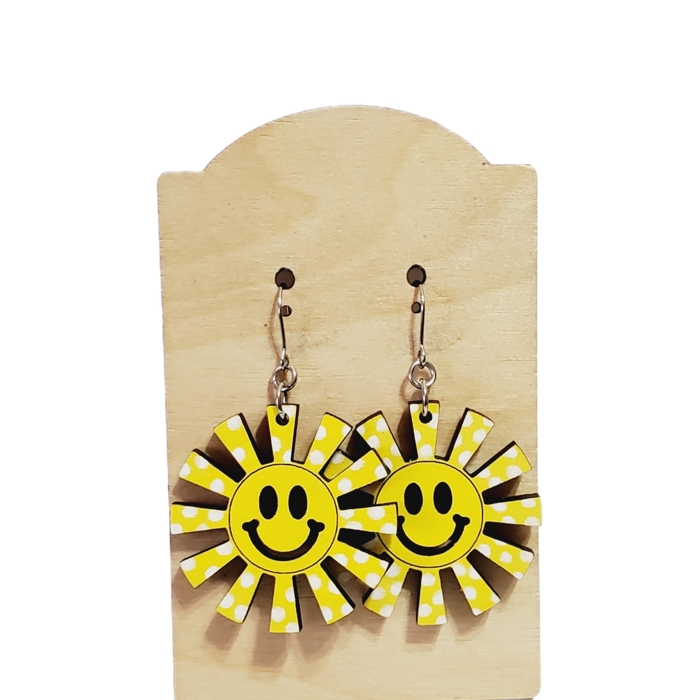 Smiley Face Sunshine Earrings