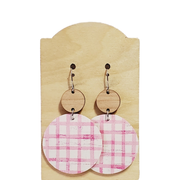 Easter Plaid Earrings