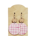  Easter Plaid Earrings