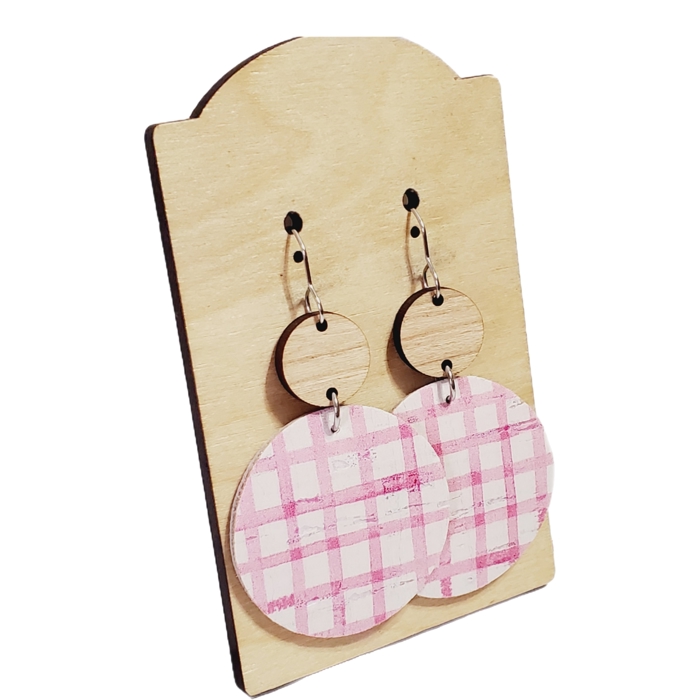 Easter Plaid Earrings