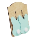  Mint Blue Bunny Rabbit Earrings