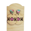  MOM Flower Earrings