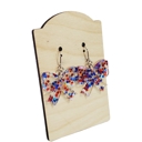  Americana Glitter Star Bow Earrings