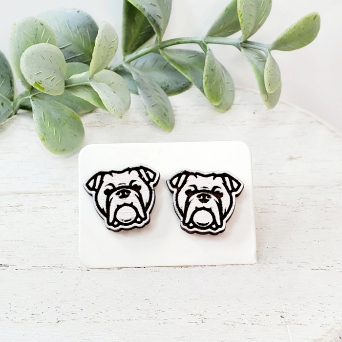 Hand Painted Team Mascot Studs | 25 Styles