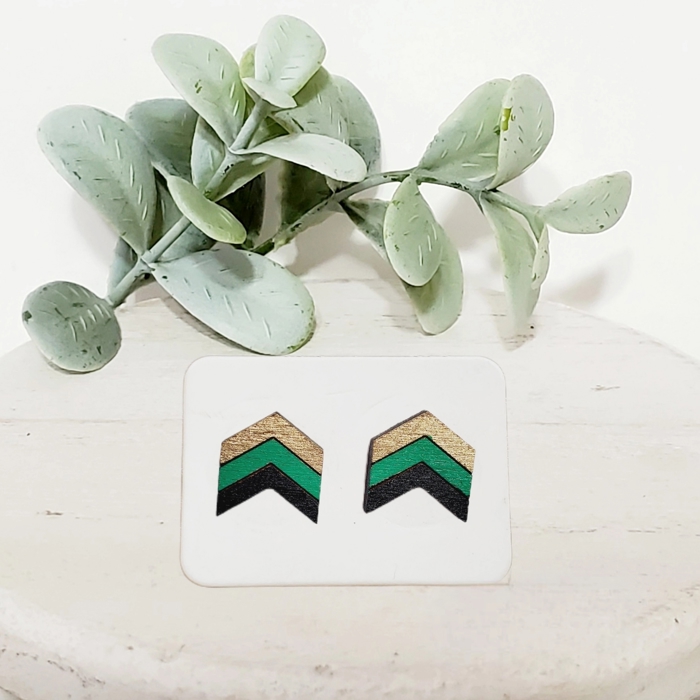 Hand Painted Team Mascot Studs | 25 Styles