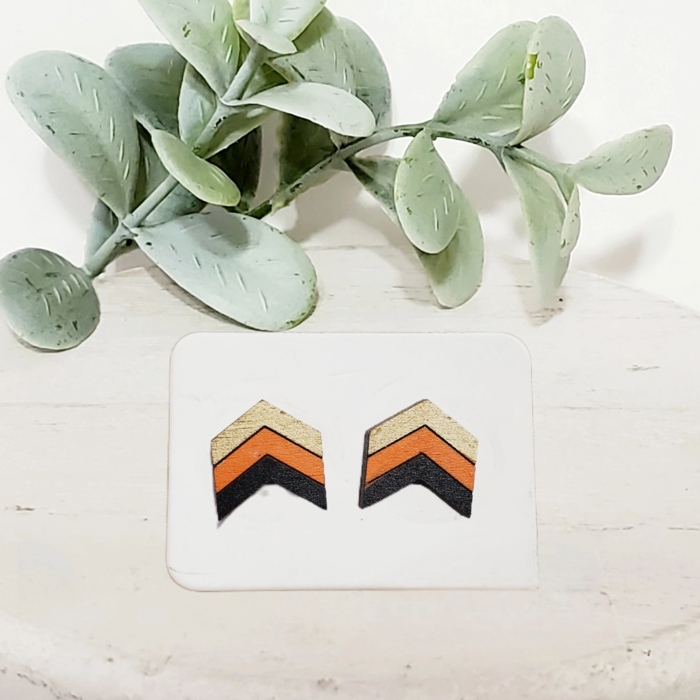 Hand Painted Team Mascot Studs | 25 Styles