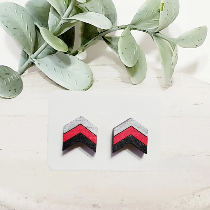 Hand Painted Team Mascot Studs | 25 Styles
