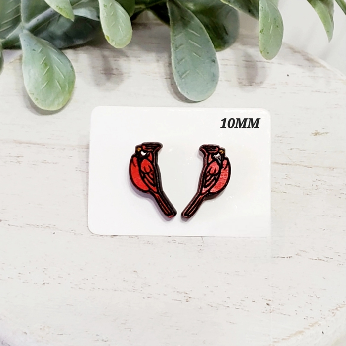Hand Painted Team Mascot Studs | 25 Styles
