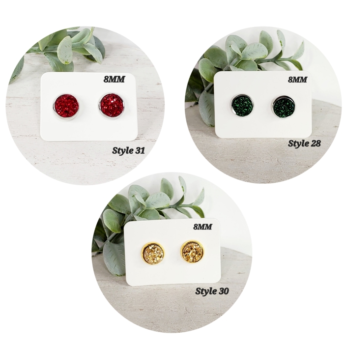 Christmas Studs | 3-Packs