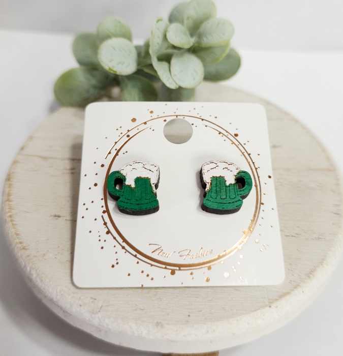 Hand Painted Lucky Studs | 15 Styles