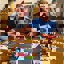  The Genius Star - Toy Of The Year Award Winning Family Board Game. 165,888 Possible Puzzles By Filling In Colored Shapes With Blockers To Complete A Star! Golden Star Twist!