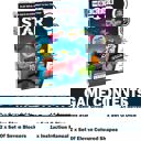  The Genius Star - Toy Of The Year Award Winning Family Board Game. 165,888 Possible Puzzles By Filling In Colored Shapes With Blockers To Complete A Star! Golden Star Twist!