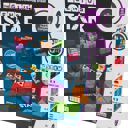  The Genius Star - Toy Of The Year Award Winning Family Board Game. 165,888 Possible Puzzles By Filling In Colored Shapes With Blockers To Complete A Star! Golden Star Twist!