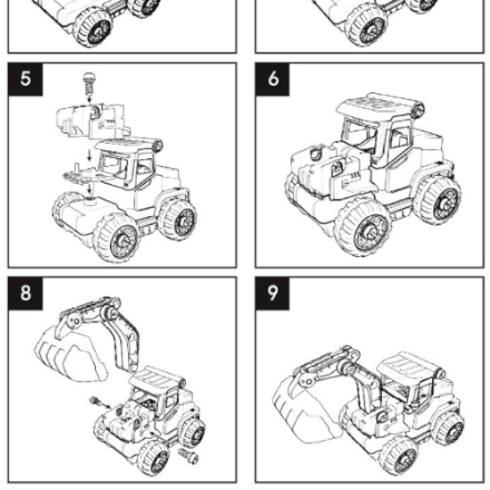 Construct A Truck 2.0 Excavator