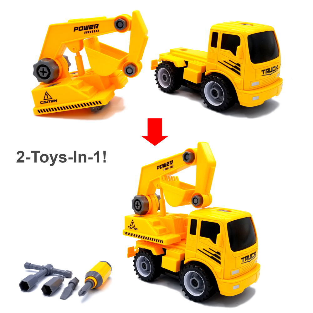 Construct A Truck - Excavator