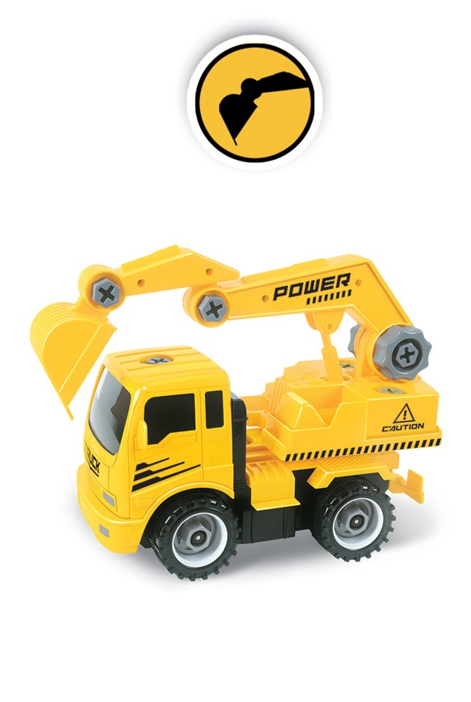 Construct A Truck - Excavator