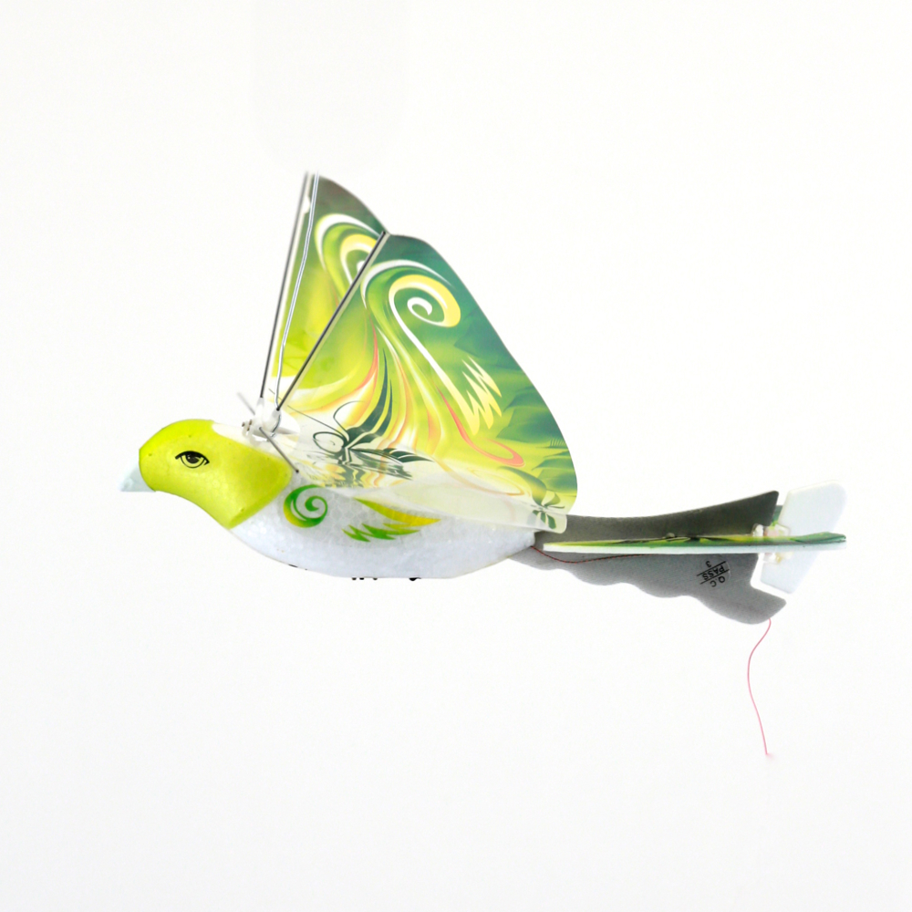 eBird Green [Parrot] - x2 Channel RC Flying Bird