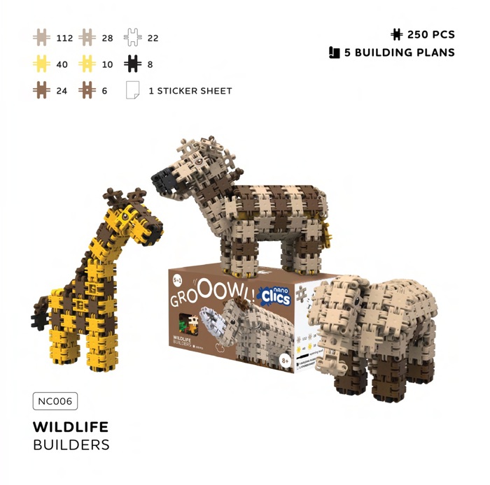 Nano Clics - Creative 250pc GROWL