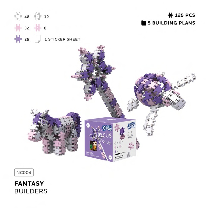 Nano Clics - Creative 125pc Hocus Pocus